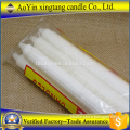 High quality decorative straight unscented fluted candles